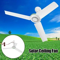 environmental friendly 12v 6w solar ceiling fan solar powered cooling fans small air conditioning appliances