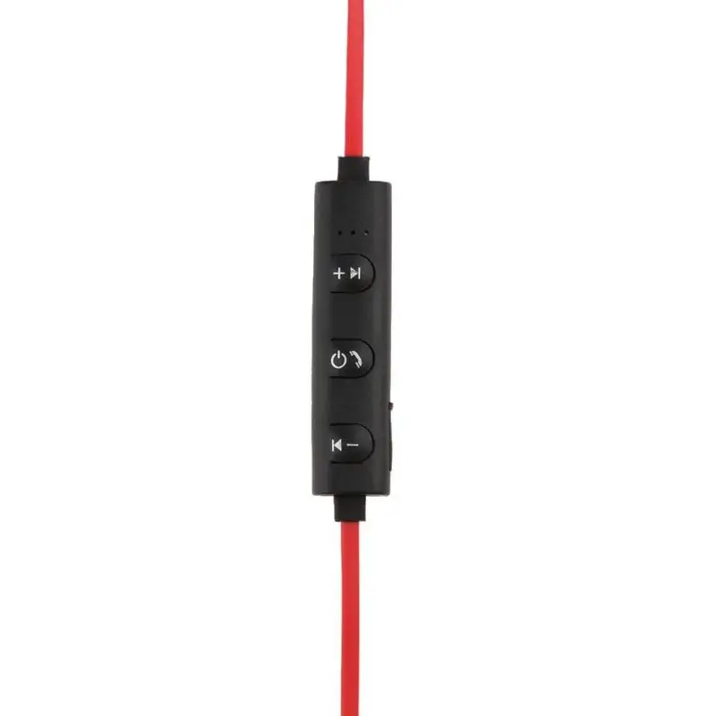 Плоских проволочных поясов для спортивные Bluetooth наушники BT 4 2 бас стерео