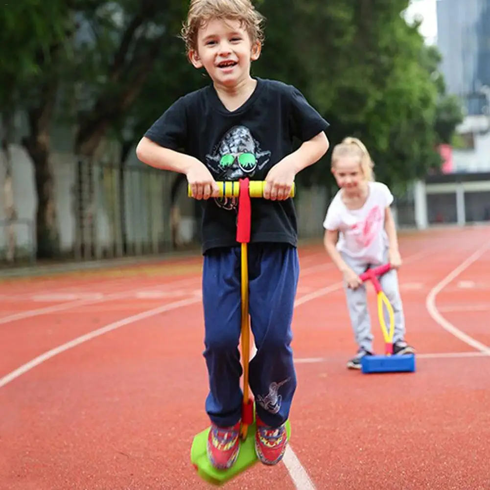 Пена Pogo Jumper Deluxe Bungee Boing для детей веселая и безопасная палочка прочная пена банджи