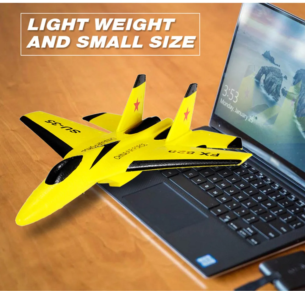 Flybear FX 820 2 4G 2CH пульт дистанционного управления SU 35 планер 290 мм размах крыльев EPP