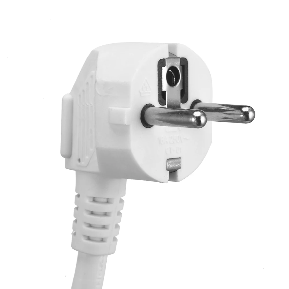 Розетка с европейской вилкой 4 розетки адаптер удлинителем переключатель для