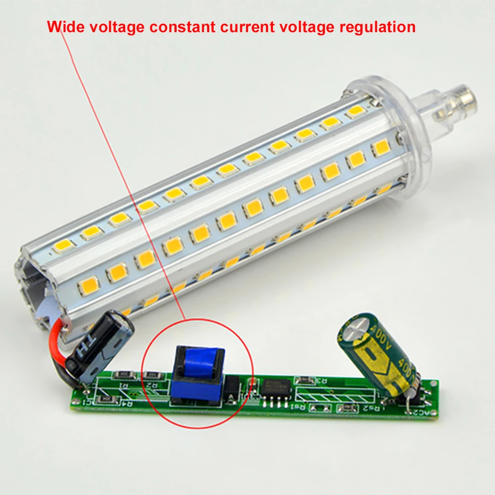 5/10/15 Вт Теплый/белый свет алюминиевый LED R7S прожектор Кукуруза лампы галогенные |