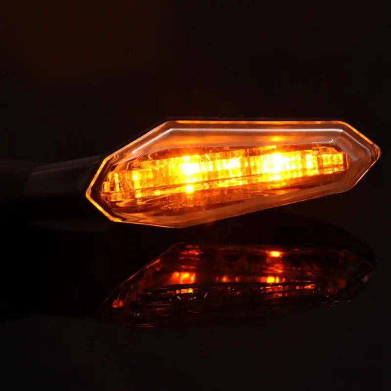 

1Pair Motorcycle Turn Signal LED Lights Indicator Warning Lamp for Kawasaki H2