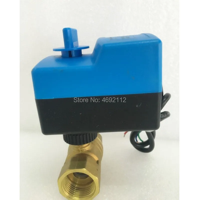 DN25 (G1.0 &quot) AC220V Электрический привод латунный шаровой