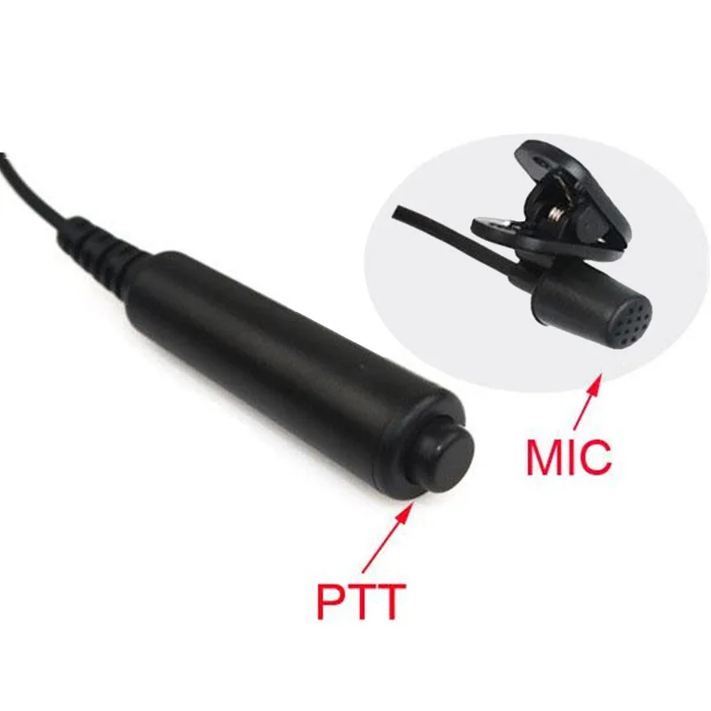 3 провода Pro тайная Акустическая трубка наушник гарнитура микрофон Ptt для Kenwood XLS TK
