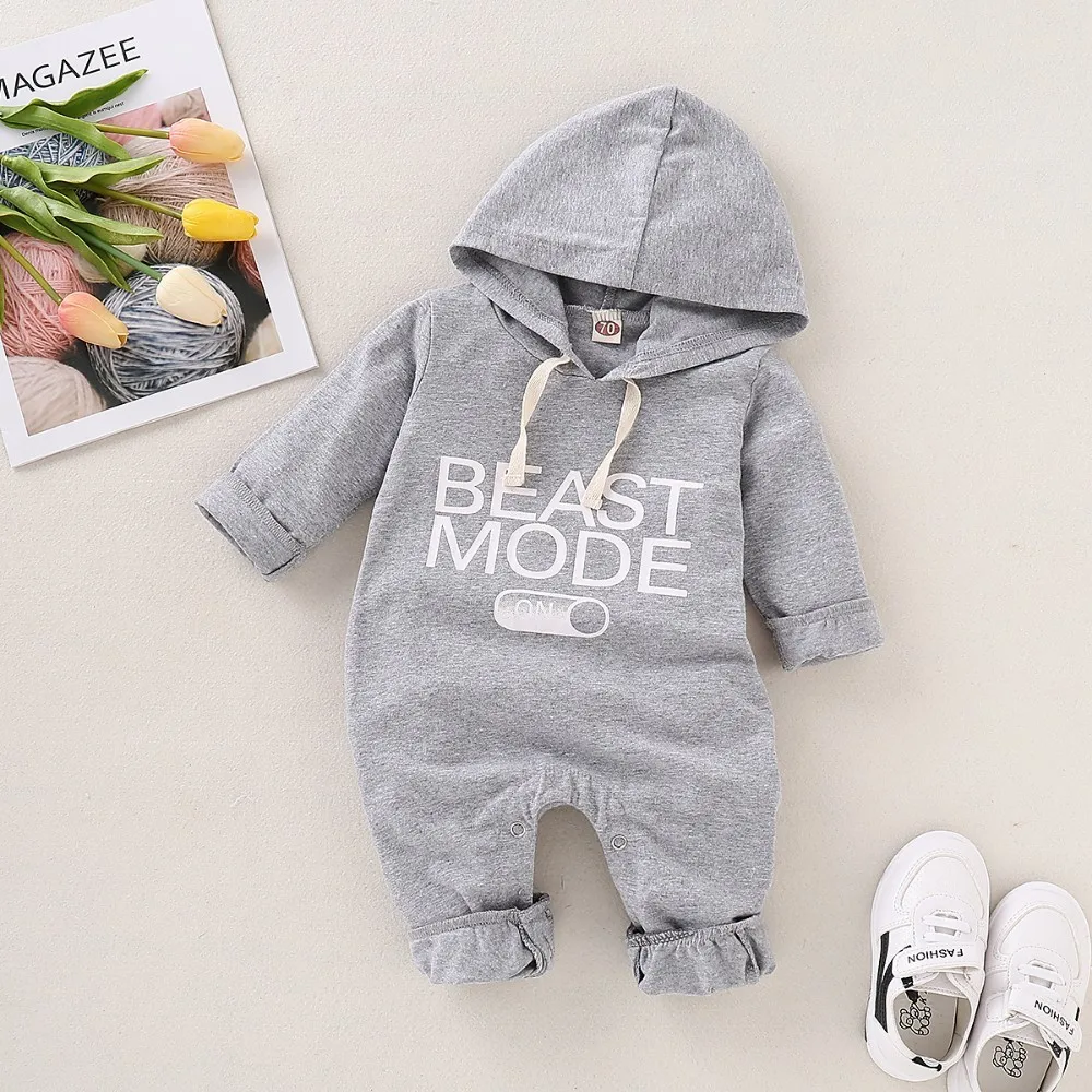 New Born Female baby Baby Male Clothes Outerwear Baby's Sets Casual Romper+Headband Suit Infantil Costume One-piece | Детская одежда