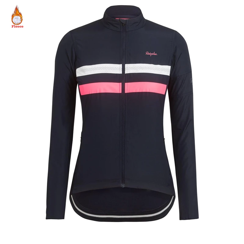 Ralvpha Велоспорт Джерси 2019 Pro Team Maillot Ciclismo Mujer Mtb длинный рукав зимний термальный флис