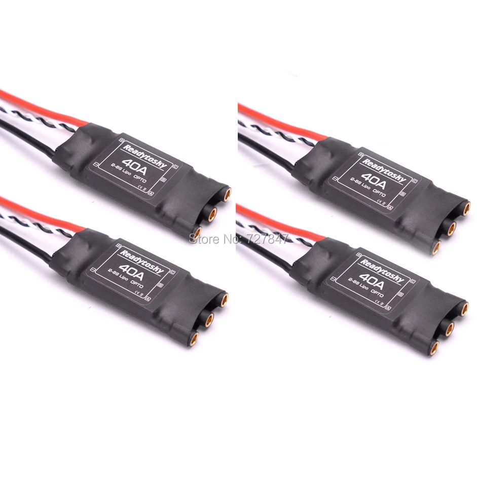 Высокопроизводительный Квадрокоптер ReadytoSky 40A 2 6S бесколлекторный OPTO ESC BLheli для F450