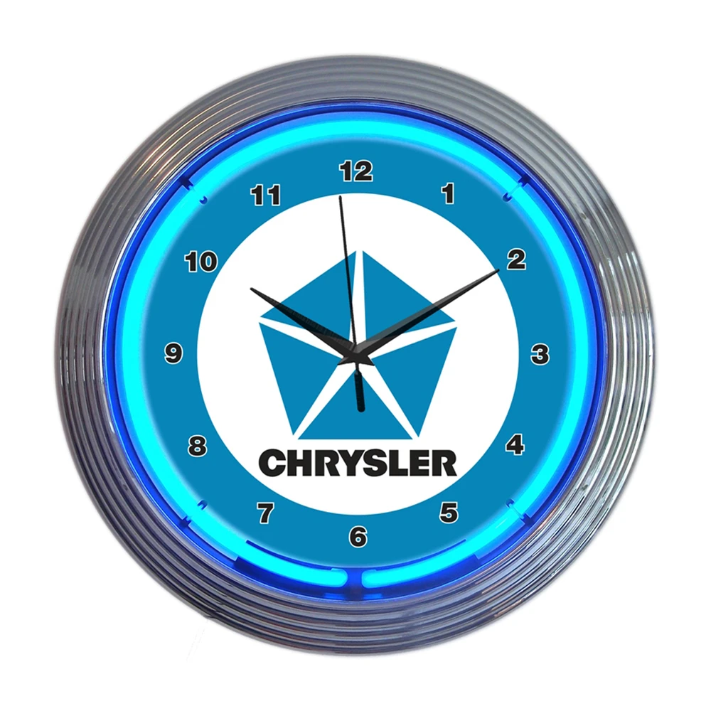 Neonetics Форд Мустанг Босс 302 неоновые часы|Настенные часы| |