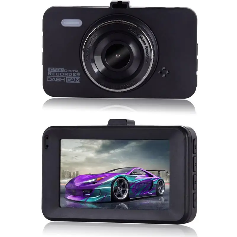 3 дюймовая Dash камера Full HD 1080P Автомобильный видеорегистратор g сенсор ночного