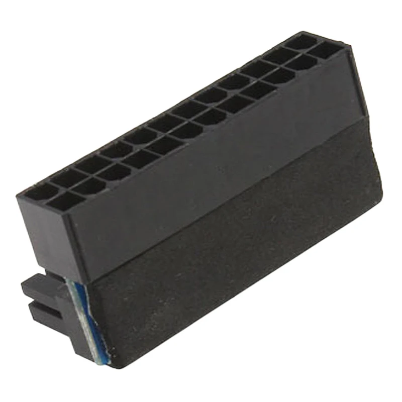 Atx 24 Pin Female To Male Прямоугольный адаптер для настольного ПК источник