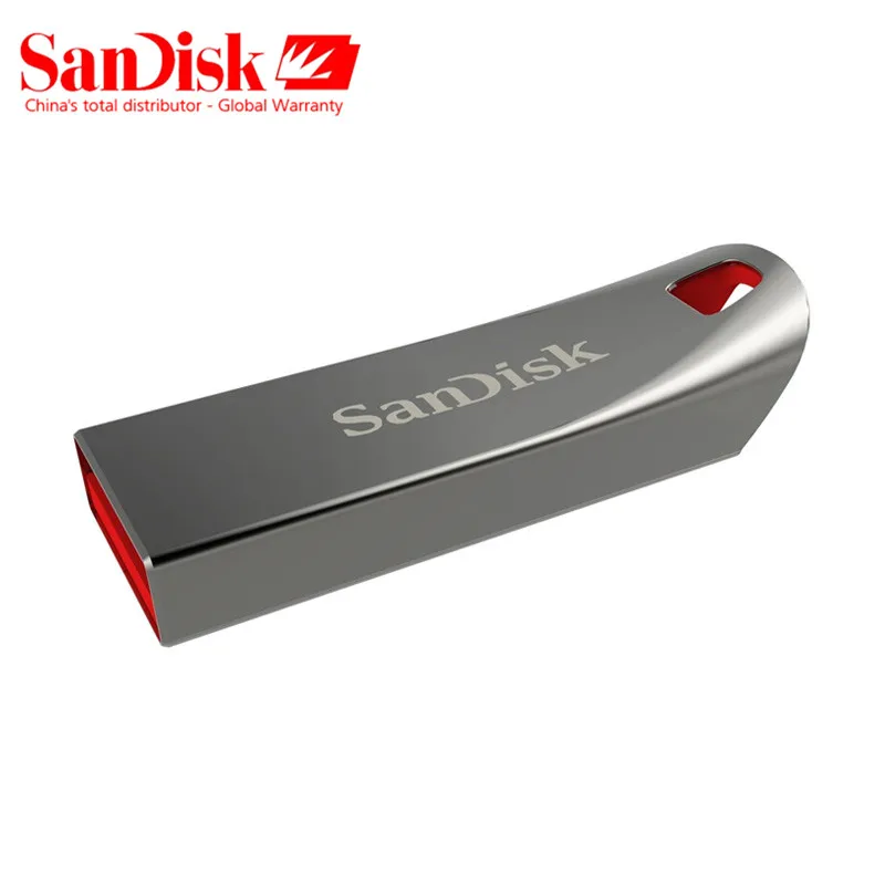 SanDisk CZ71 USB флеш-накопитель 2 0 64 ГБ 32 16 8 флеш-накопители поддержка официальной