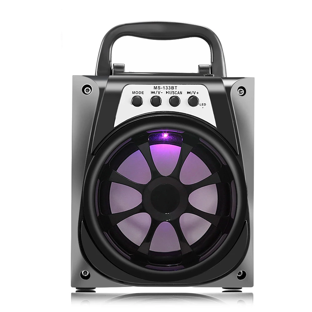 Excelvan MS-113BT беспроводной Bluetooth динамик Портативный 8 Вт Высокая мощность выход
