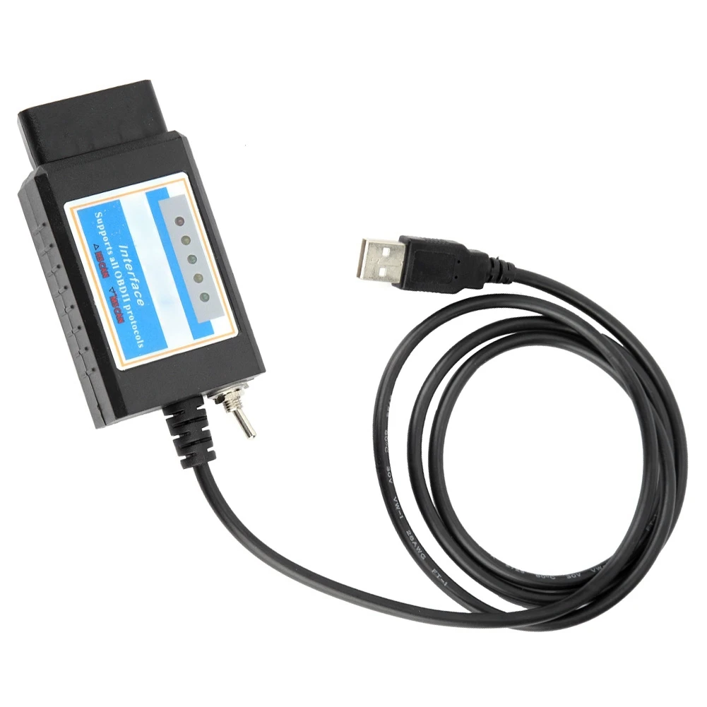 Считыватели кодов инструменты автомобильный диагностический интерфейс OBD2 12 В USB