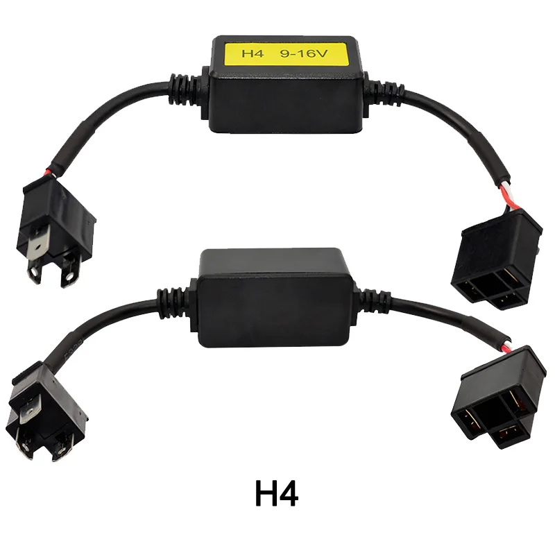 1 пара H4/H7/H8/H11/H3/HB3 (9005)/HB4 (9006) Canbus адаптер электропроводки светодиодный фар