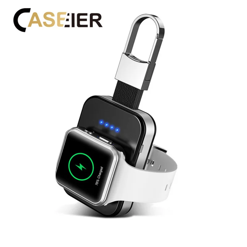 CASEIER Удобное Зарядное устройство для Apple Watch 2 3 4 портативное мини беспроводное