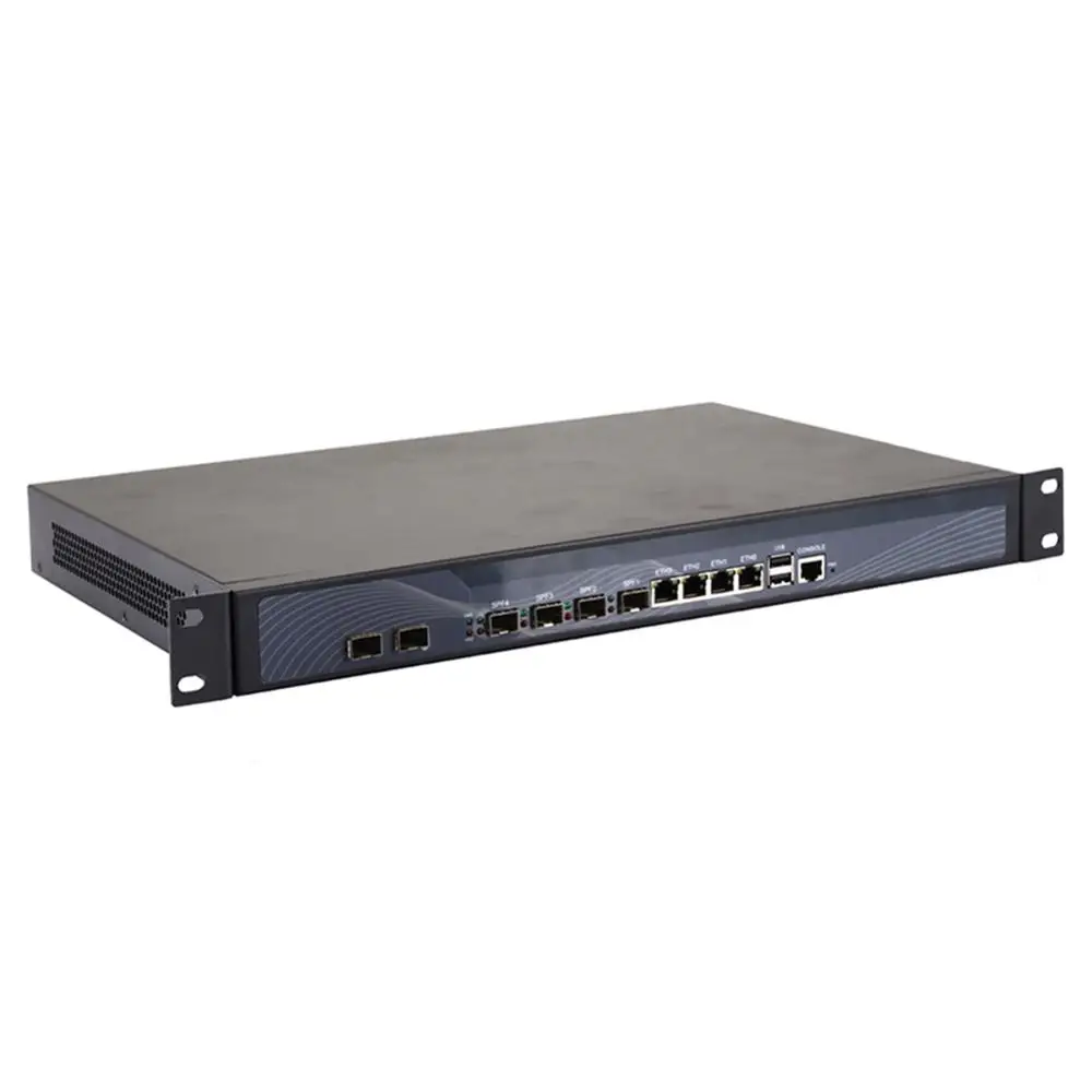 Сетевой маршрутизатор для сетевой безопасности Mikrotik Pfsense VPN ПК Intel Core I5 4430 [HUNSN SA20R]
