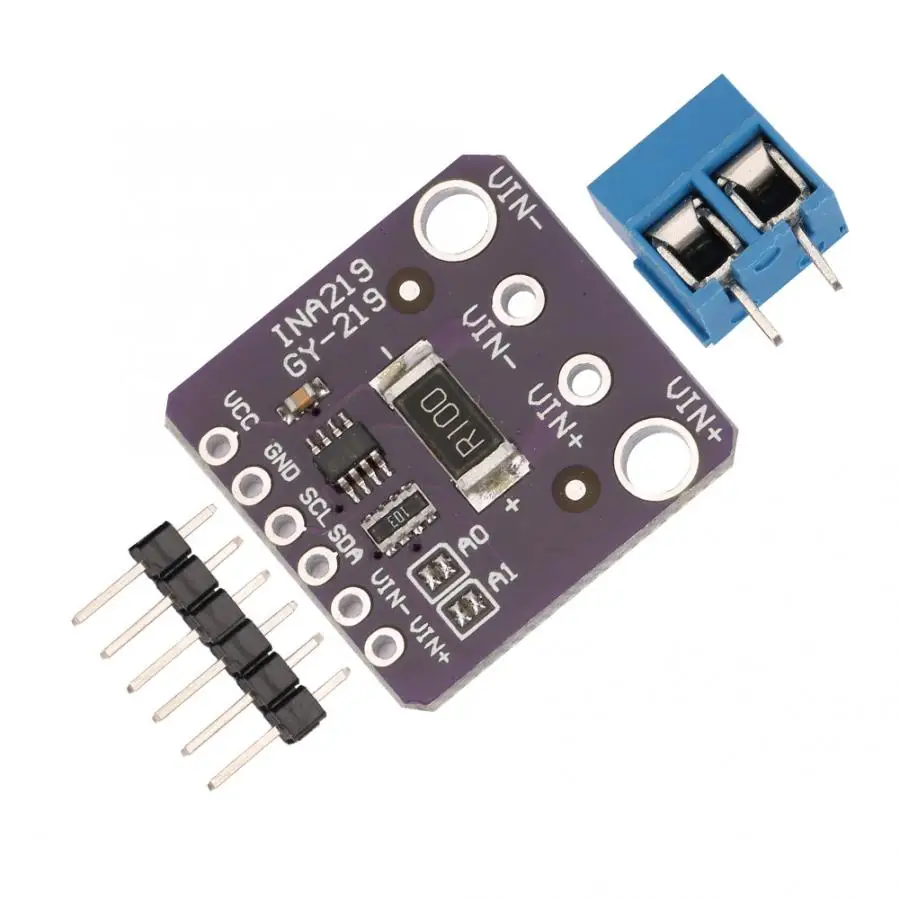 GY INA219 Высокая точность i2c цифровой модуль датчика тока Diy стабилизатор напряжения