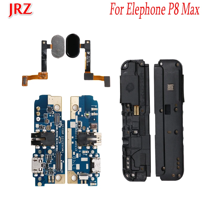 JRZ сканер отпечатков пальцев для Elephone P8 Max ремонтные аксессуары USB разъем зарядная