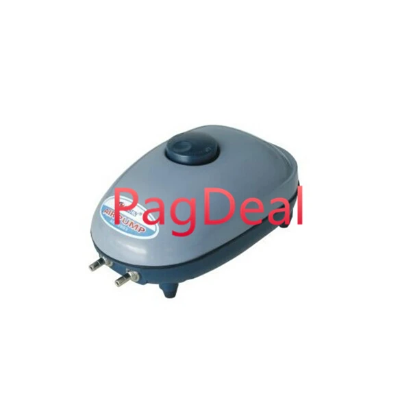 

5W Resun AC-9903 4.5Lpm 2 Outlets Adjustable Silent Aquarium Air Pump Fish Tank Home Garden Oxygen Water Pump Free Shipping