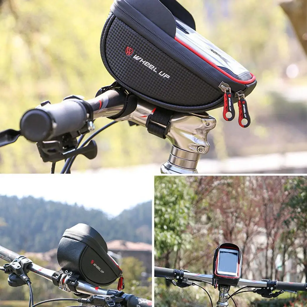 Прочный Велосипед Водонепроницаемый Сенсорный экран телефона открытый сумка