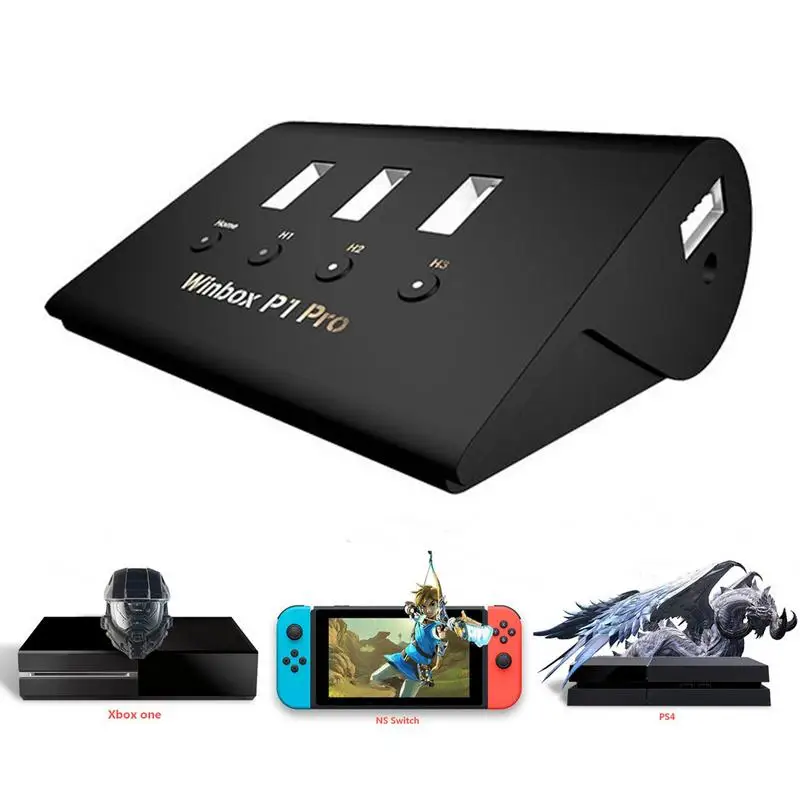 Coolway Winbox P1 Pro Клавиатура и ручка мыши конвертер для PS4 переключатель Xbox