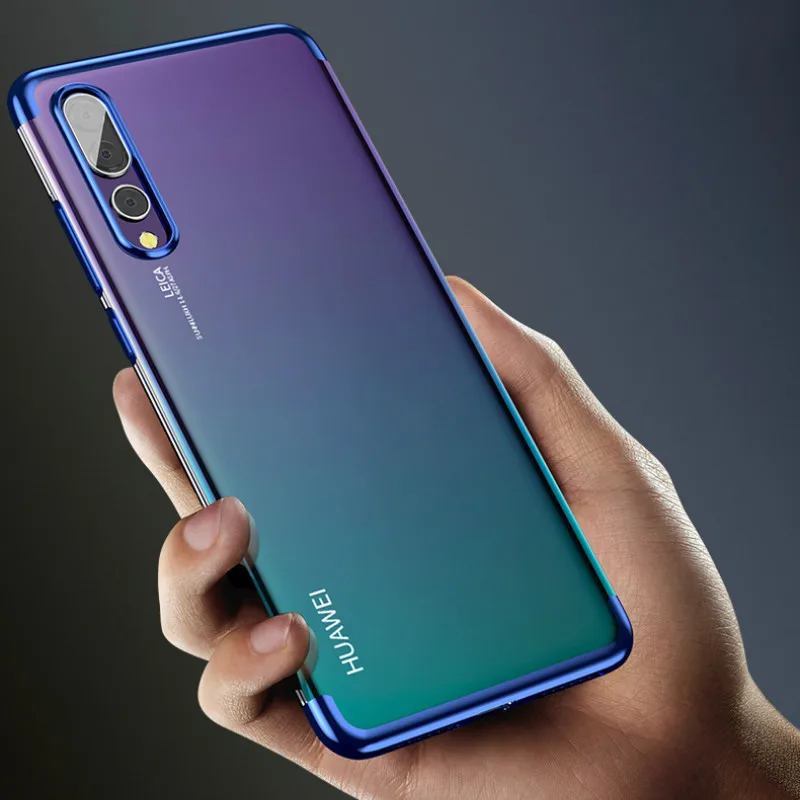 Мягкий силиконовый чехол для HUAWEI Nova 4 3i 3 P20 P30 Pro Lite Mate 20 10 Clear P Smart Plus Honor 8C 8Xlite тонкий