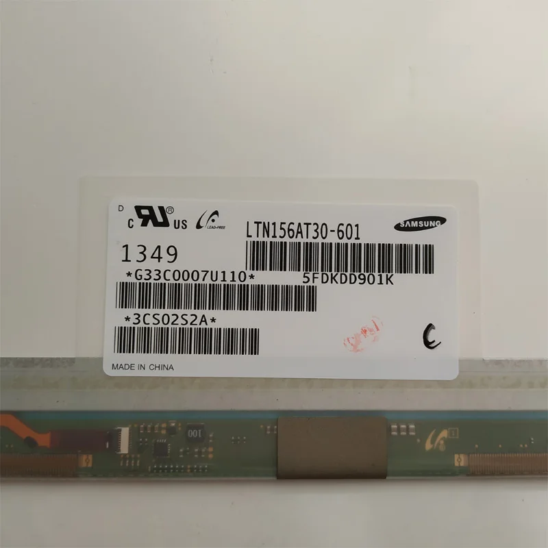Глянцевый тонкий светодиодный ЖК-экран для ноутбука 15 6 дюйма WXGA B156XTN03.2 LTN156AT11