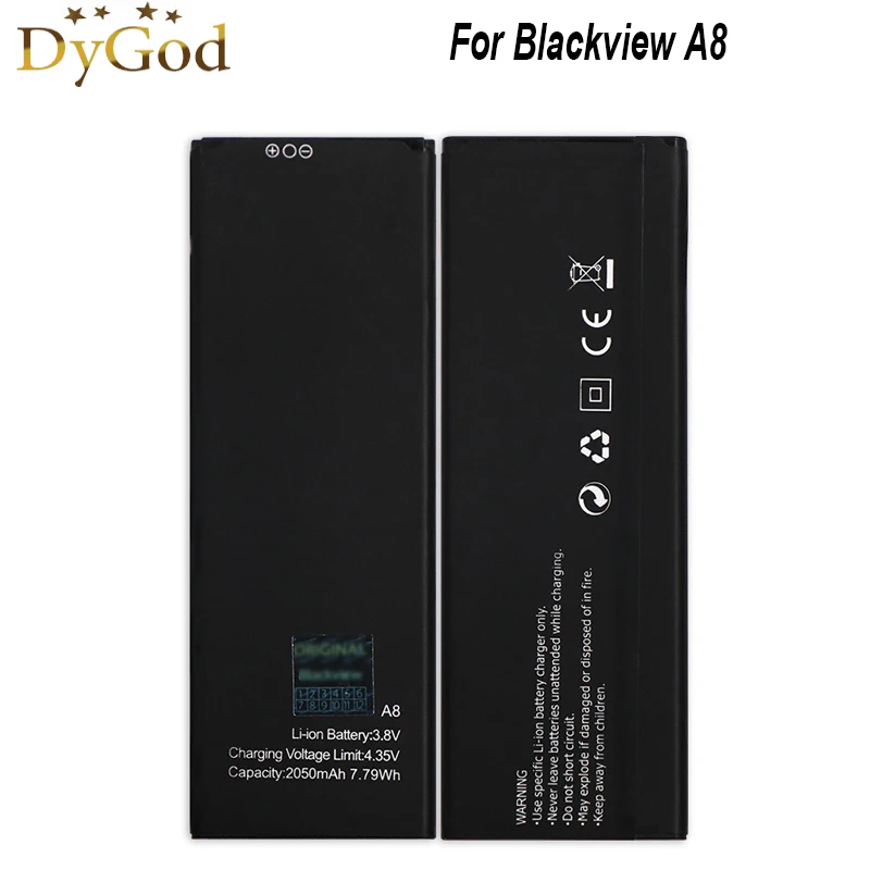 

2050mAh для Blackview A8 Высококачественная батарея для замены