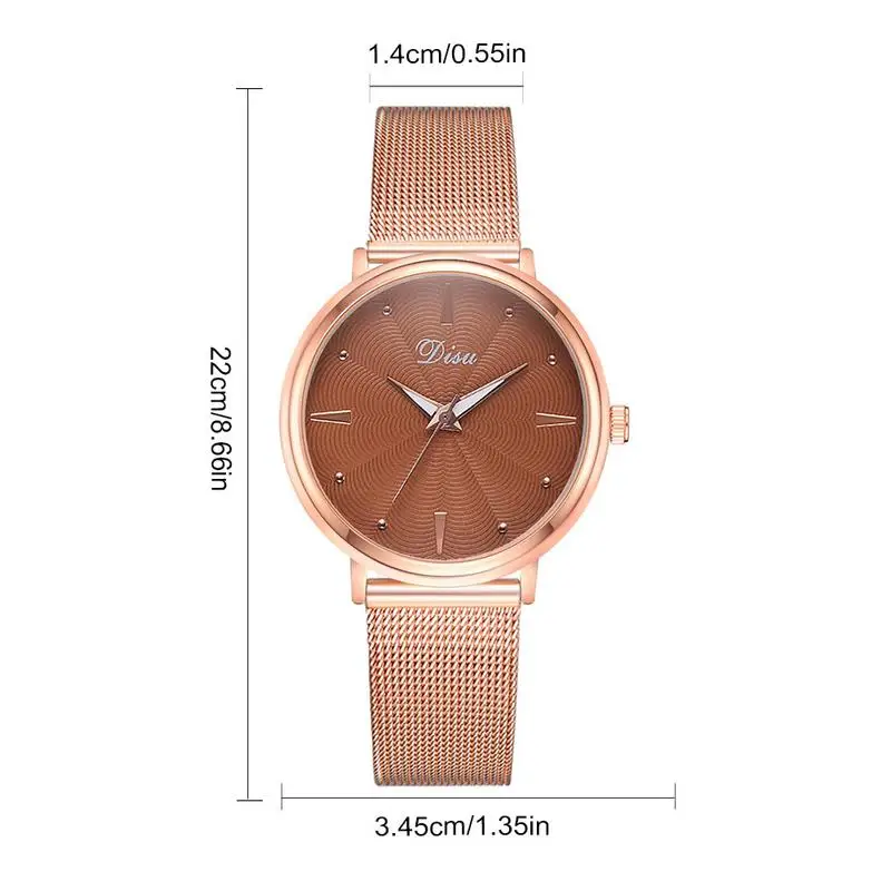 Модные кварцевые часы для женщин многоцветные не водонепроницаемые