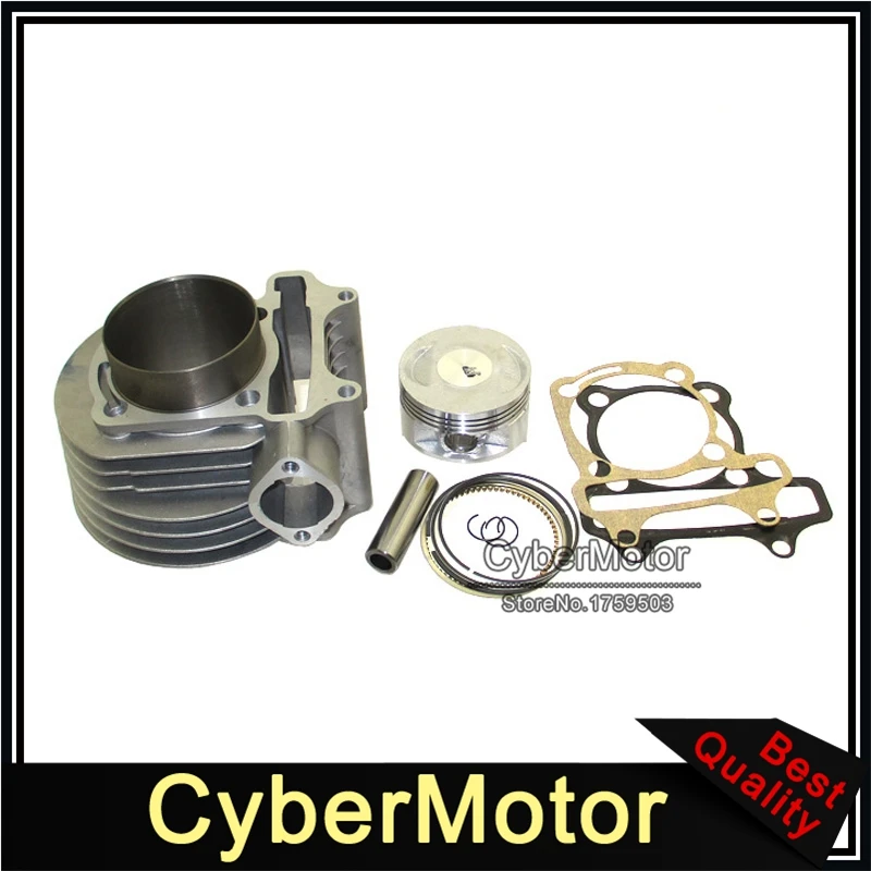 180cc цилиндр 61 мм комплект с большим отверстием для GY6 125cc 150cc 1P52QMI 1P57QMJ двигатель