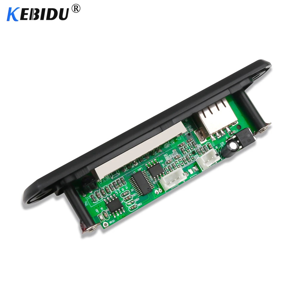 MP3 WMA WAV декодер kebidu без Bluetooth mp3 плеер автомобильный аудио USB TF FM радиомодуль 5 в 12 В