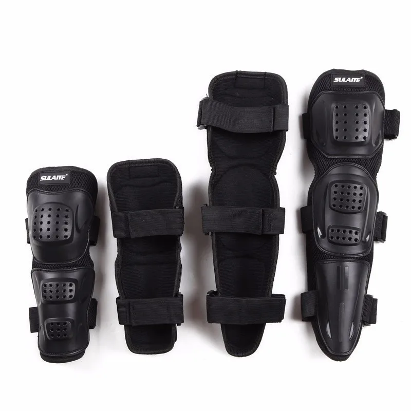 2019 Hot 4Pcs/set Motorcycle Motorbike Bike Racing Skating Elbow Knee Shin Armor Guard Protector Guards Protective Gear Pad | Автомобили и