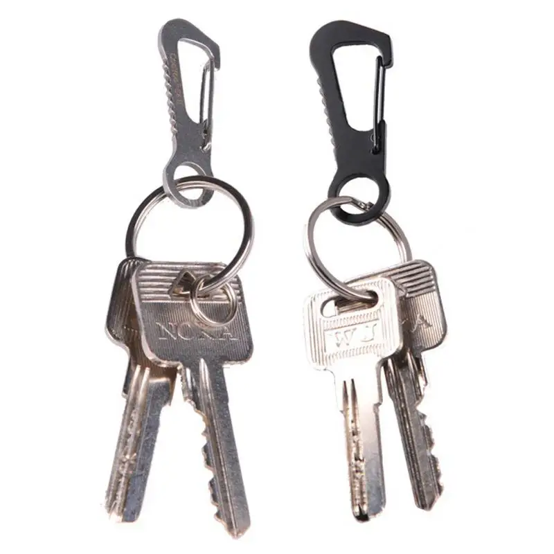 EDC Keychain Backpack Spring Clasps Bottle Hooks Paracord Tactical Survival | Спорт и развлечения
