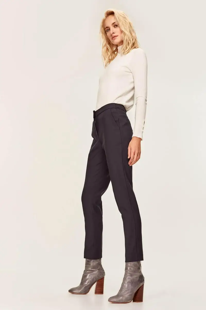 Trendyol Navy Beli Wheel Pants TOFAW19TR0034|Брюки| |