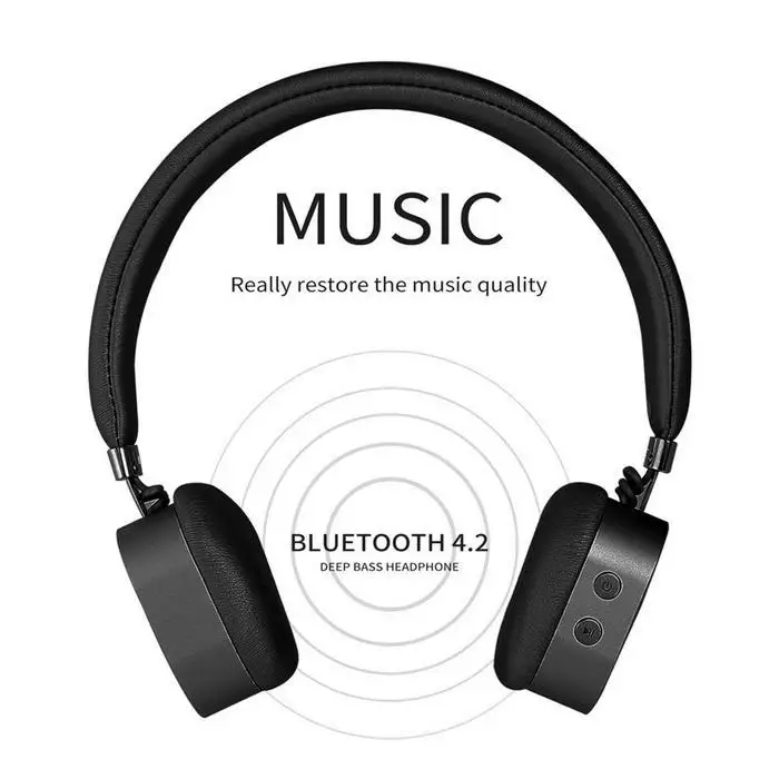 A1 эргономичные Bluetooth 4 2 беспроводные всенаправленные глубокие наушники часы да USB