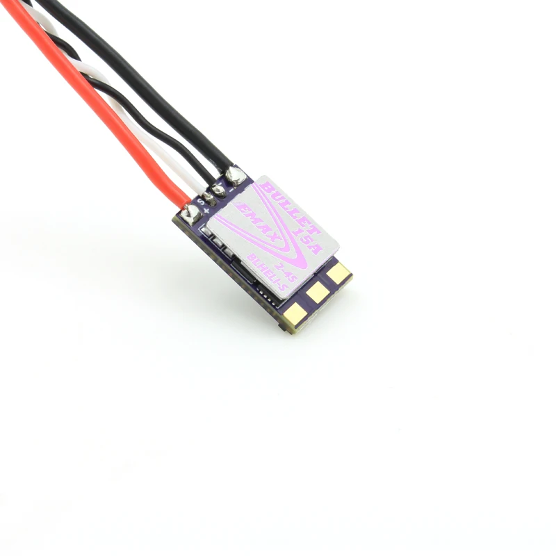 1 шт. EMAX Mini ESC Dshot BLS Bullet 6A/12A/15A/20A/30A/35A с прошивкой BLheli S поддержка Oneshot125 для 130 FPV Racer