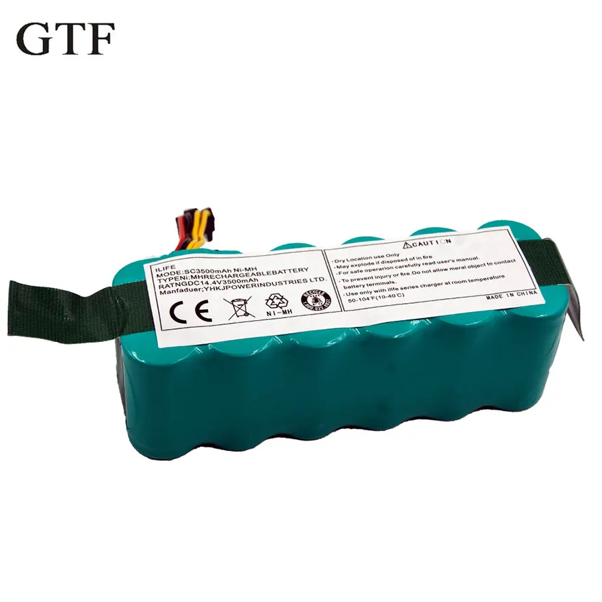 

14.4V 3500mAh NI-MH Battery For Panda X500 X600 X580 for Ecovacs Mirror CR120 for Dibea X500 X580 KK8 Vacuum Cleaner Batteries