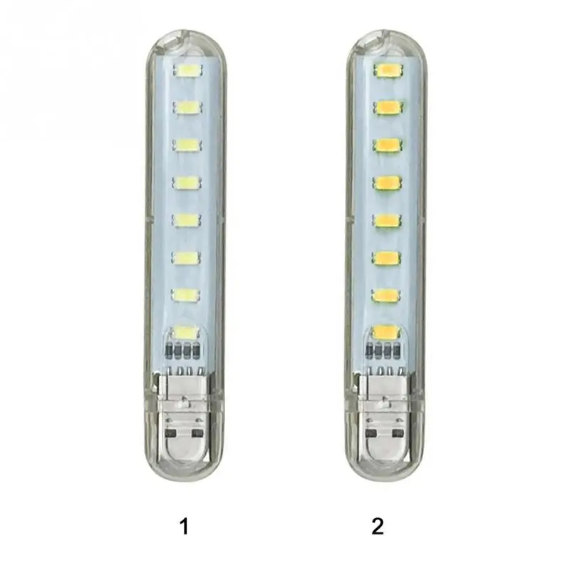 Портативный мини-usb, лампа питания 8 светодиодный ночник лампа 5 в теплый/чистый белый свет для внешний аккумулятор для компьютера ноутбука#30