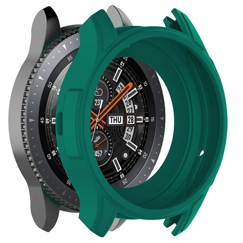 Мягкий силиконовый чехол из ТПУ для Samsung Gear S3 Frontier/Galaxy Watch 42 мм 46 мм|Ремешки часов| |