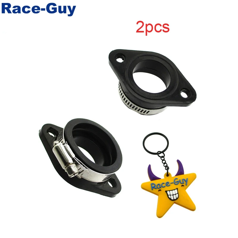 2 шт. Aftermarket Carb впускной коллектор сапоги для Banshee Keihin 33 мм 34 35 PJ PWK карбюратор| |