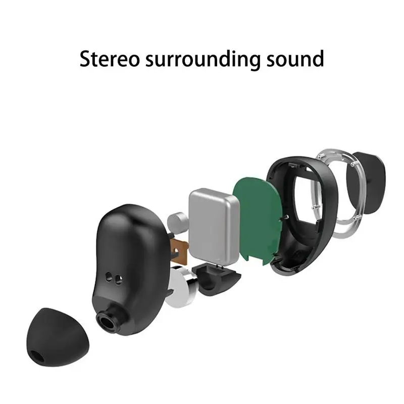 Модный беспроводной пылезащитный водостойкий стерео спортивный bluetooth-гарнитура