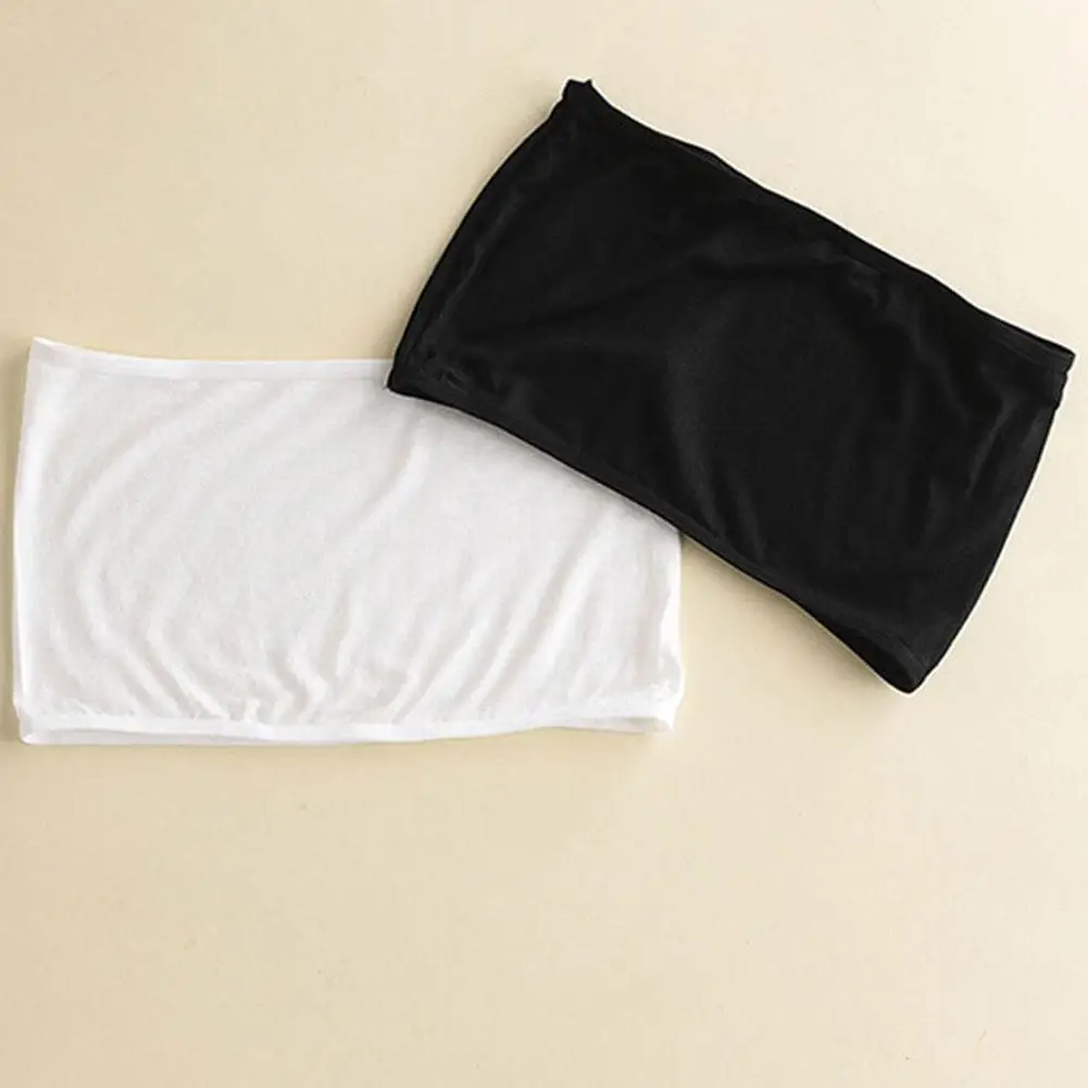 Женский топ без рукавов повседневный черный или белый Топ бретелек нижнее белье