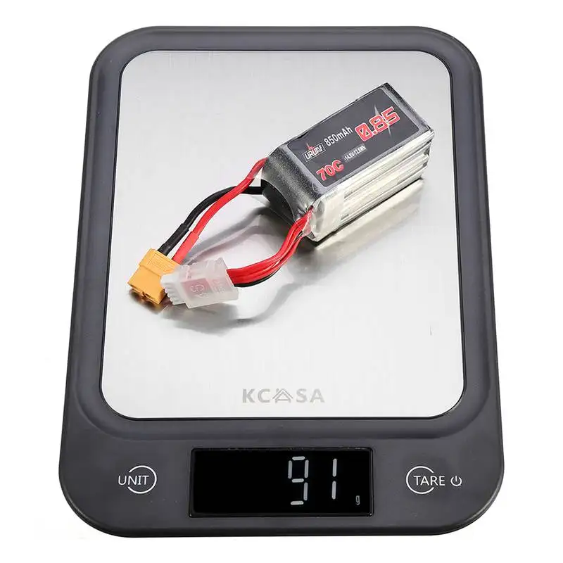 3 шт. аккумулятор URUAV 14 8 в 850 мАч 70C Lipo XT60 разъем для радиоуправляемого дрона FPV