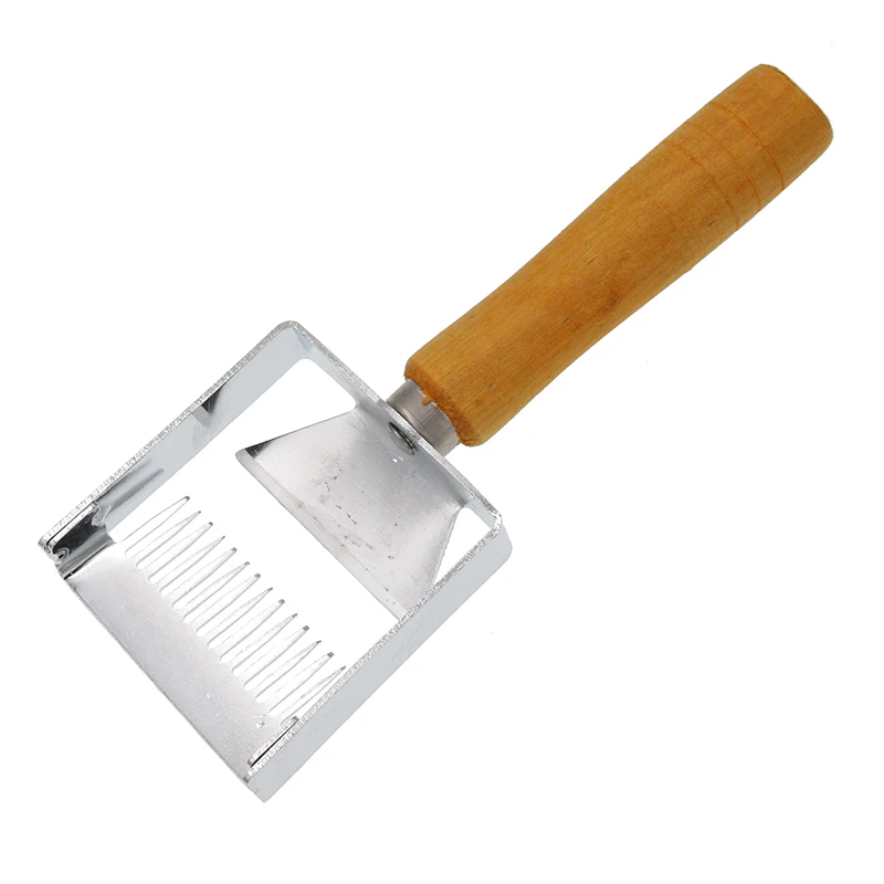 Apiculture Uncapping вилка железные соты медовый скребок деревянная ручка Apicultura