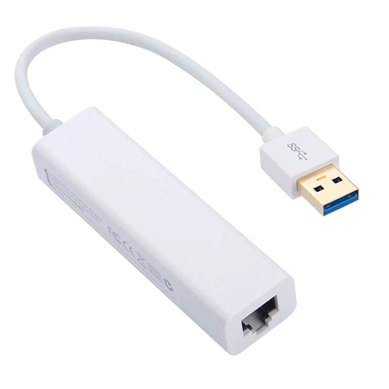 USB Ethernet с 3 портами HUB 2 0 RJ45 Lan сетевая карта в адаптер для Mac IOS Android PC Windows 7 XP ноутбука