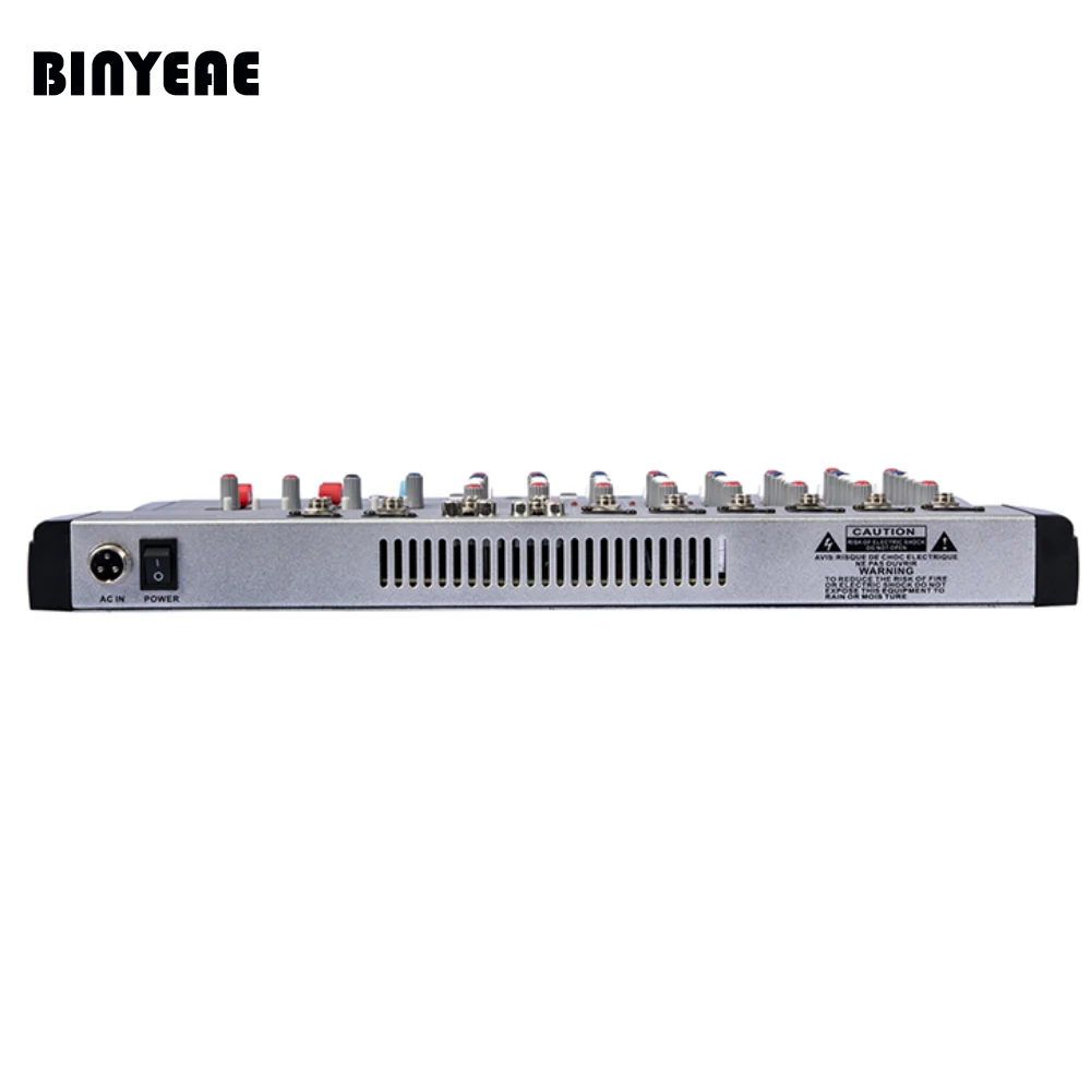 Профессиональный звуковой микшер 8 каналов 7 стерео графических эквалайзеров