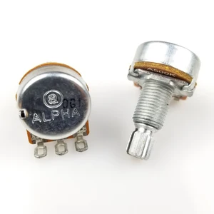 Потенциометр Alpha A500K B500K для электрогитары, регулятор громкости басов, регулятор тона, 500K POT, 1 шт.