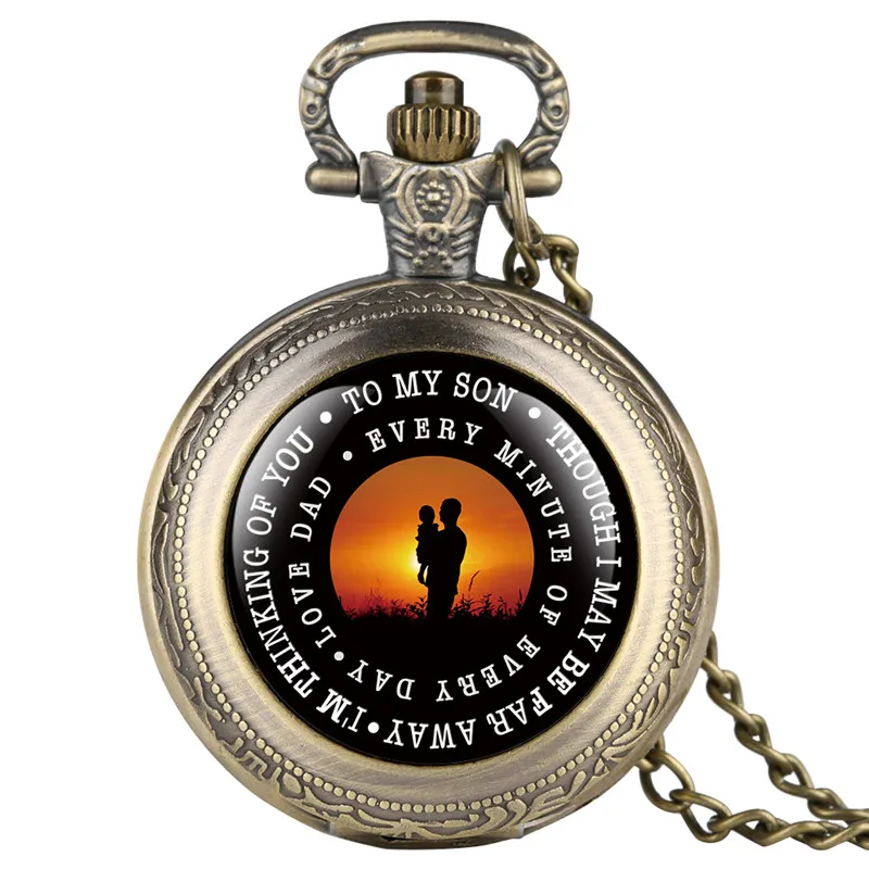 

Simple Pocket Watch Classic Watch Pocket for Child Clock Creative Gift Engraved Pocket Watch Gift for Pocket Watch With Necklace