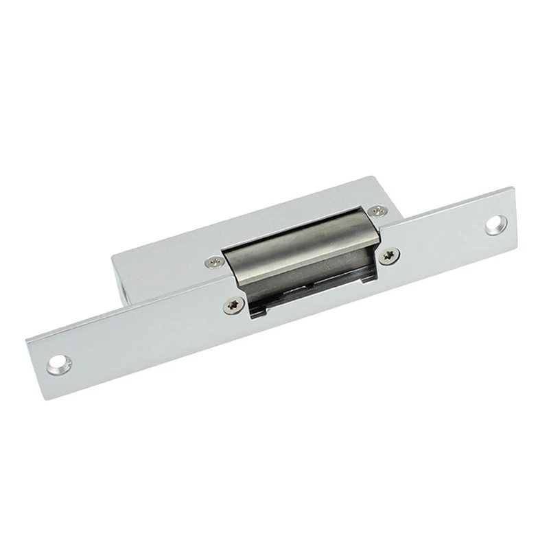 DC 12V Narrow-type Door Electric Strike Lock Access Control System Silver | Обустройство дома